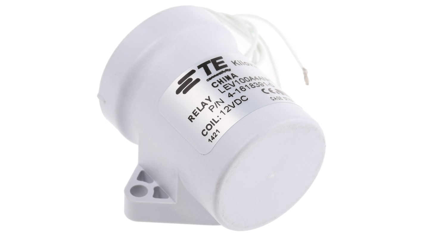 TE Connectivity 電磁接触器 12 V dc LEV100シリーズ, LEV100A4ANH 4-1618391-0