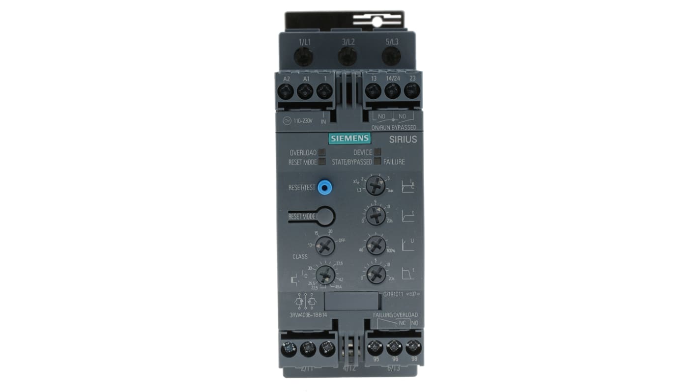 ソフトスタータ Siemens SIRIUS