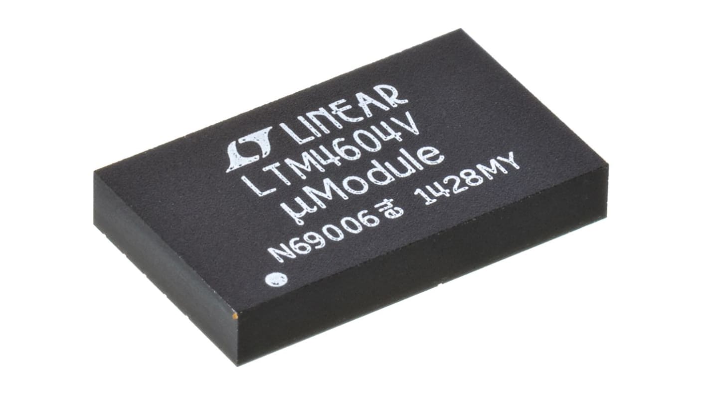 Modulo di alimentazione c.c.-c.c. LTM4604EV#PBF-ES, 5A, 1-Channel, 5,5 V Input, 1250 kHz, 66-Pin, LGA