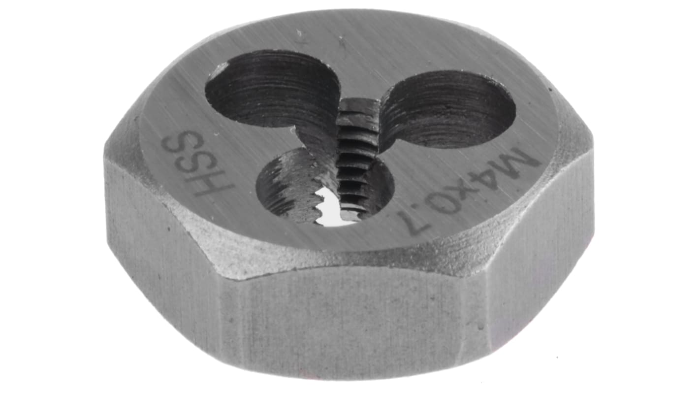 RS PRO 0.7mm Pitch M4 HSS piece Die Nut