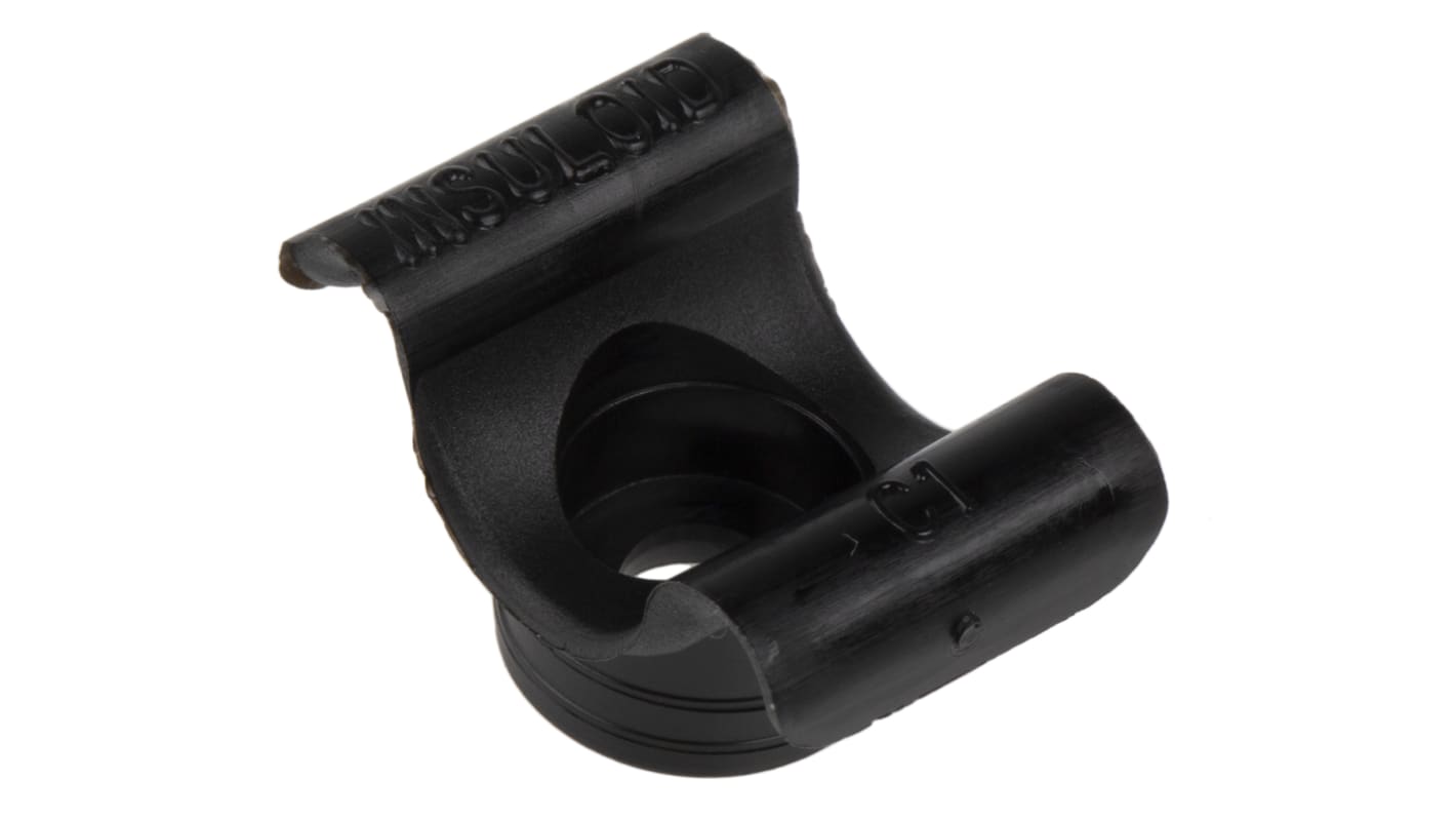 HellermannTyton Black Nylon Cradle Clip