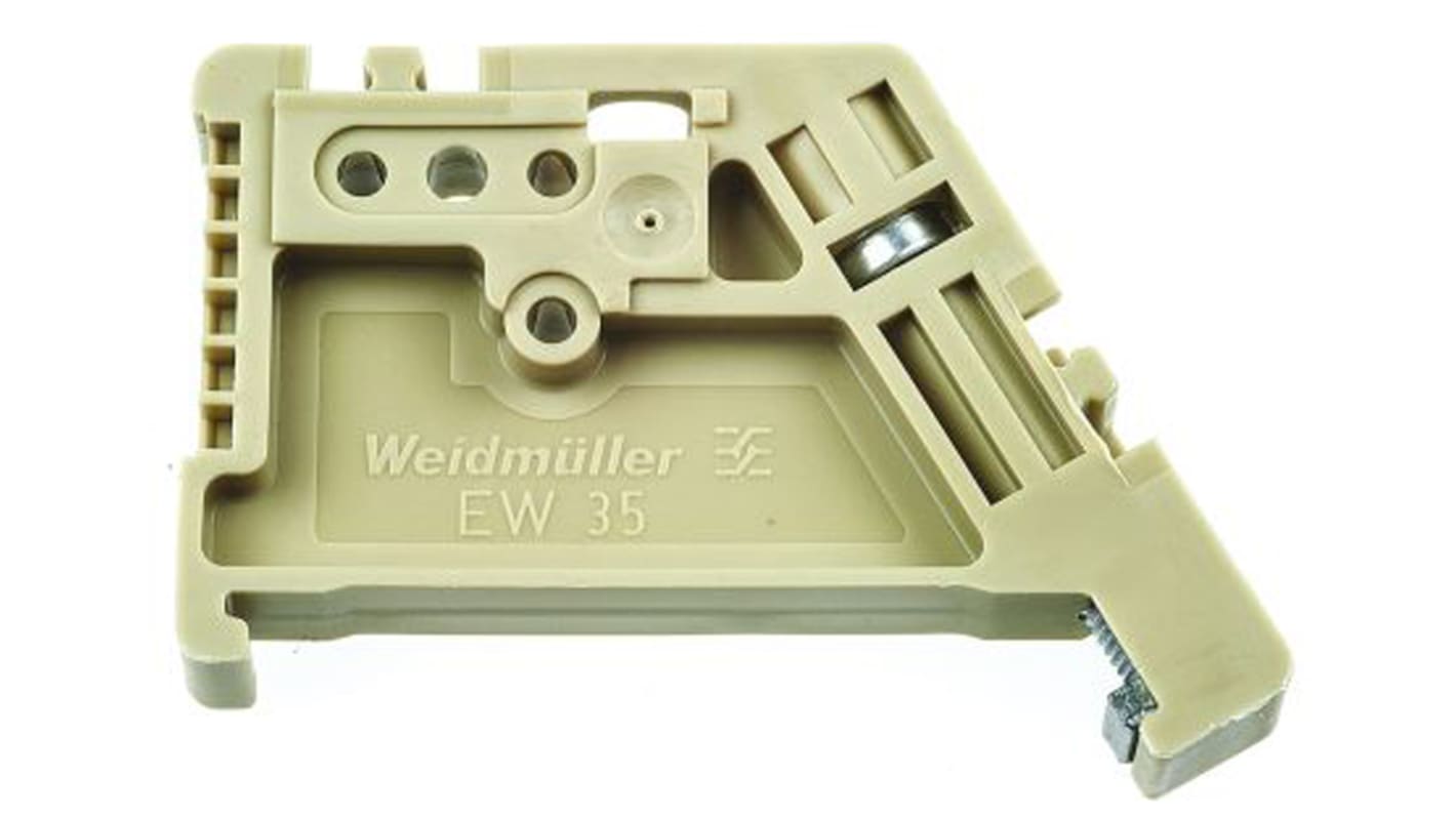 0383560000 Weidmuller EW Series End Stop for Use with DIN Rail
