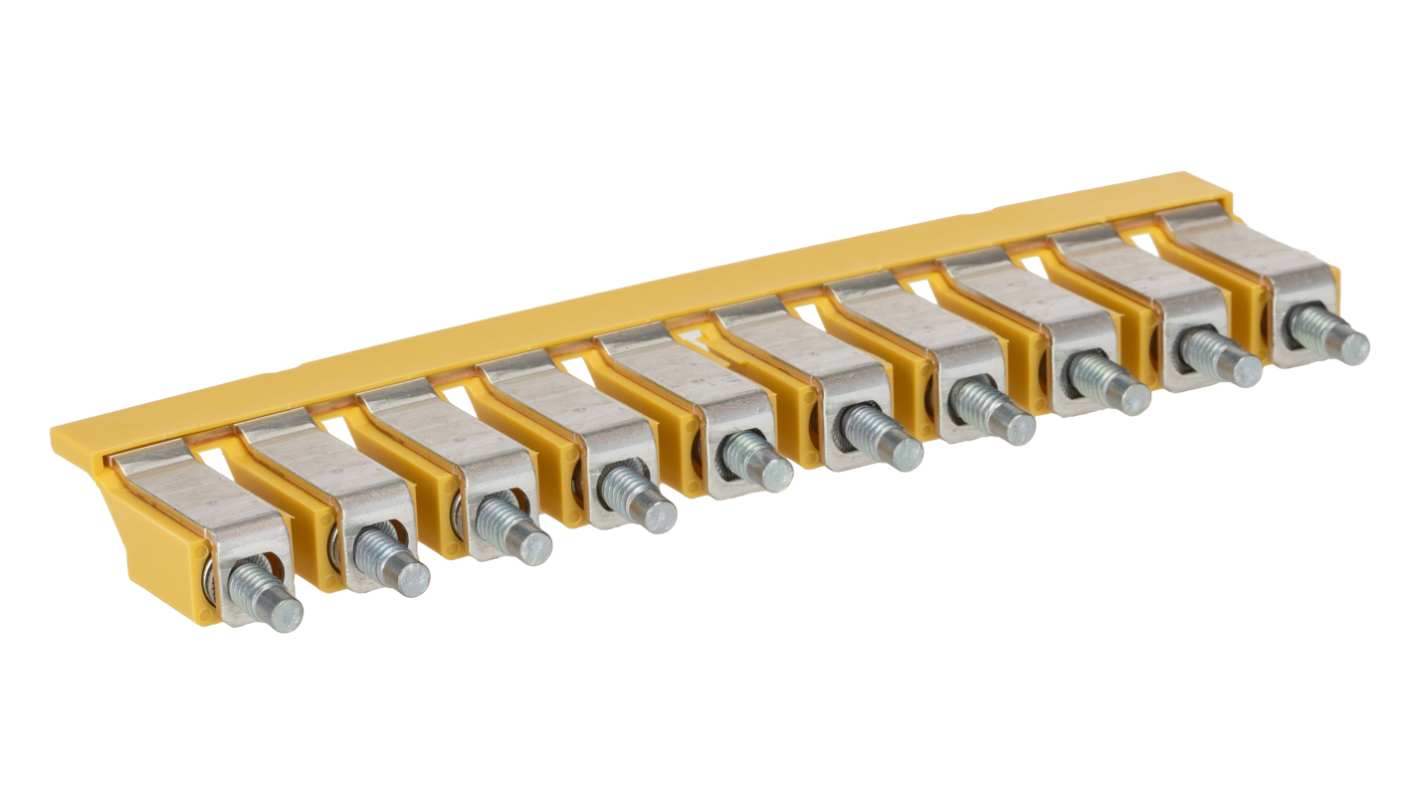 1053360000 Weidmuller WQV Series Jumper Bar for Use with DIN Rail