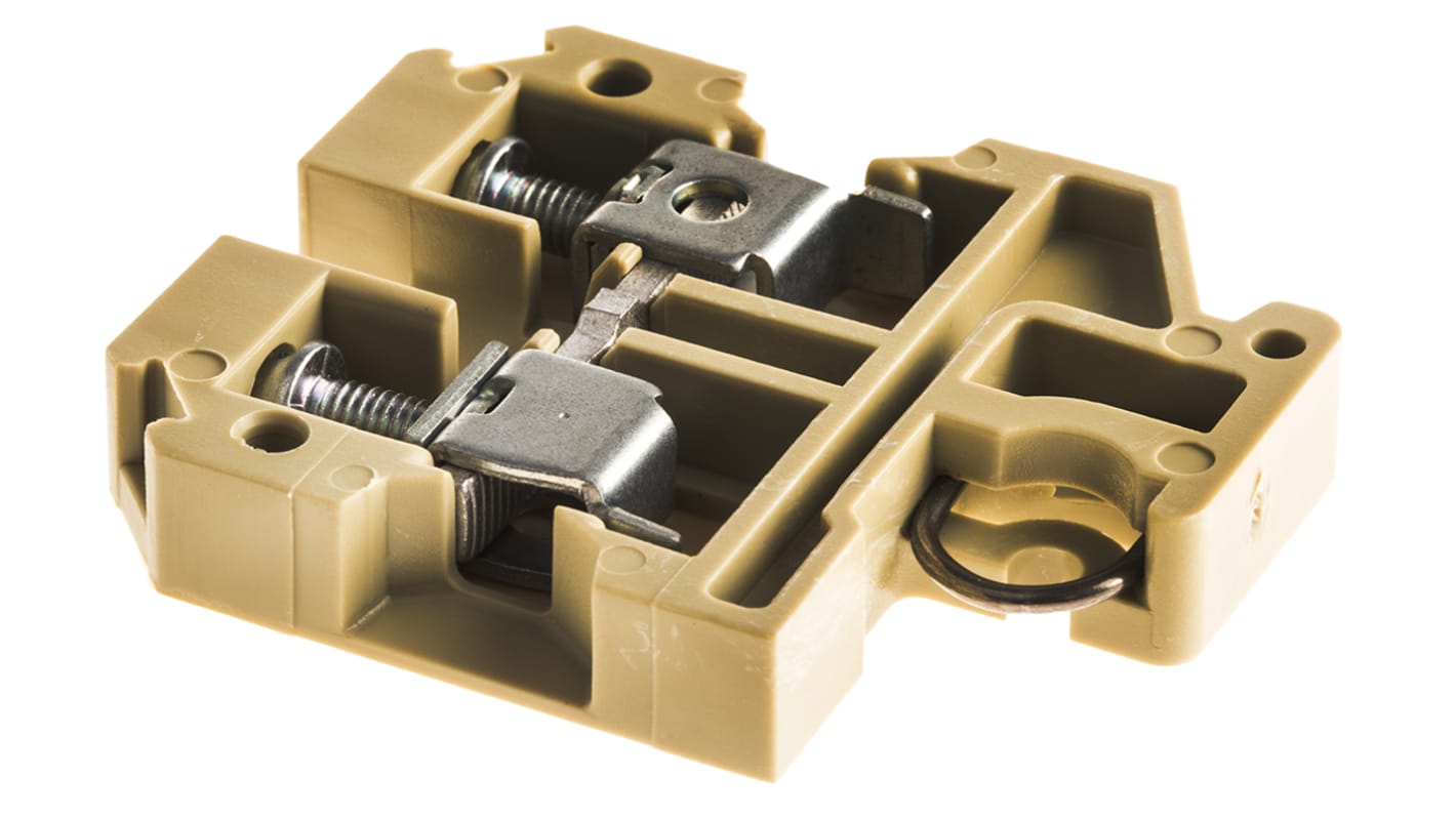 0193260000 Weidmuller SAK Series Brown Modular Terminal Block, 6mm²