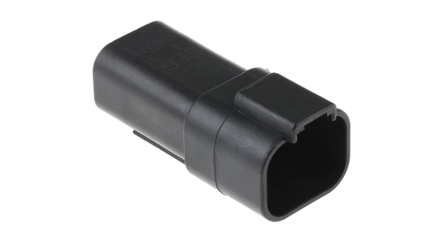 Deutsch, DT Automotive Connector Socket 4 Way, Crimp Termination