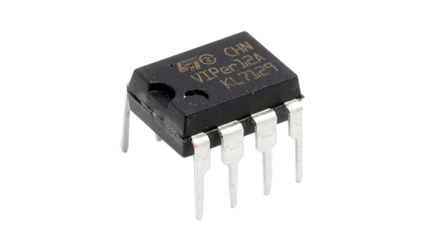 STMicroelectronics VIPER12ADIP-E, PWM Current Mode Controller, 8-Pin PDIP