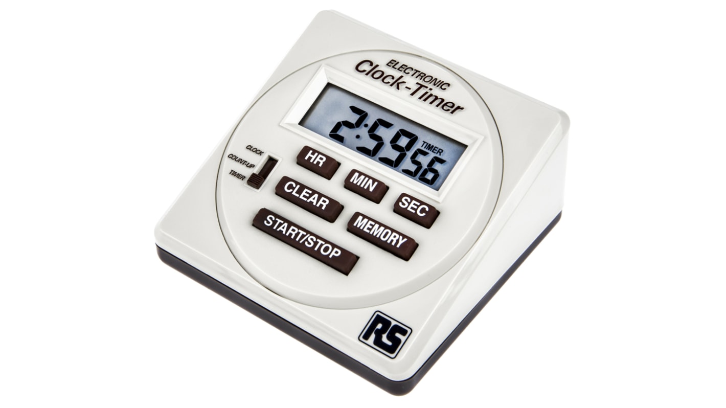 RS PRO White Clock