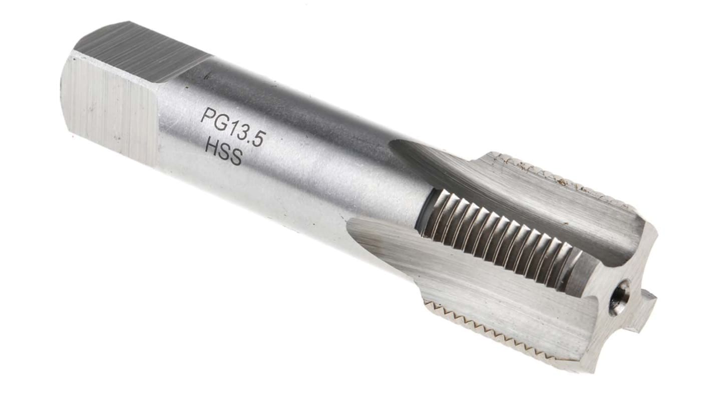 RS PRO Threading Tap, PG13.5-18 Thread, PG Standard, Hand Tap