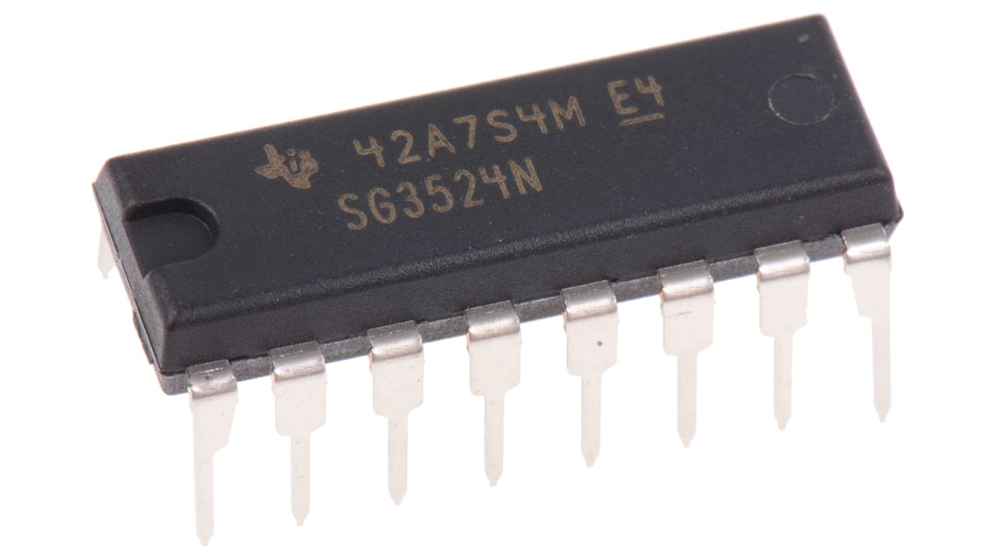 Texas Instruments PWMコントローラ IC, 16-Pin PDIP