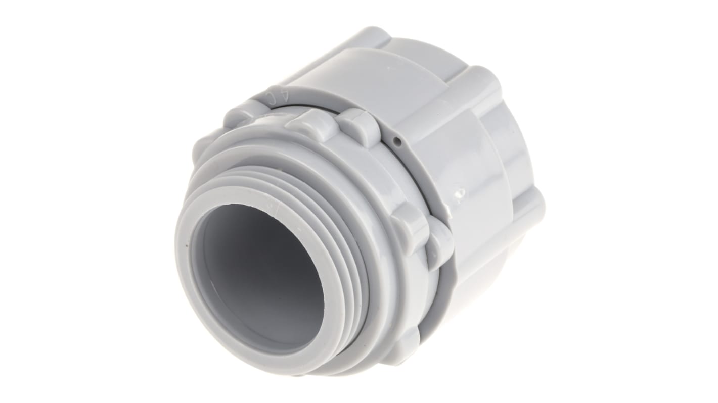 RS PRO Straight, Conduit Fitting, 25mm Nominal Size, M25, Nylon 66 ...