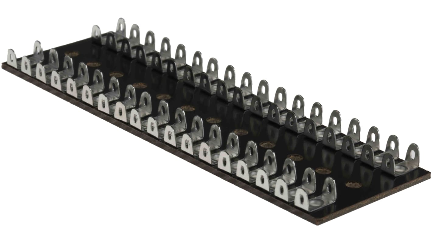 RS PRO Barrier Strip, 36 Contact, 6.35mm Pitch, 2 Row, Solder