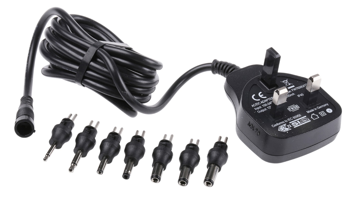 Friwo 3W Plug In Power Supply 12V dc Output, 270mA Output