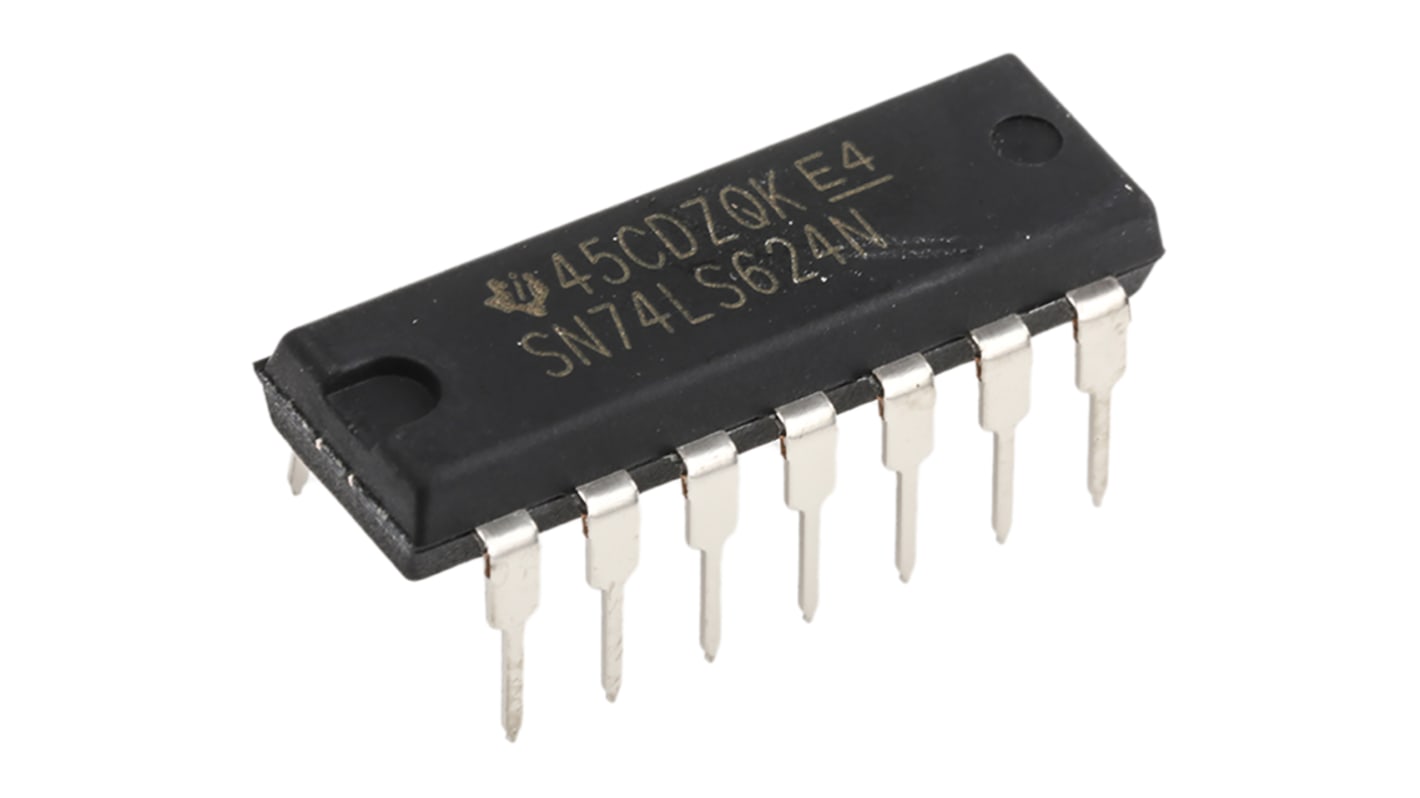 Oscillateur, SN74LS624N, 1.1→ 25MHz 19.3 x 6.35 x 4.57mm, , 14 broches, DIP