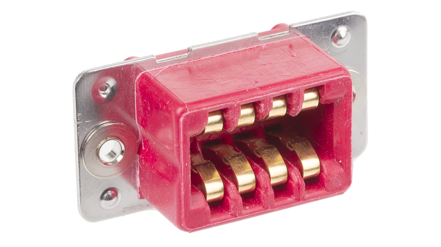 Conector D-sub Mcmurdo, Ángulo recto, Hembra, 800 Vdc, 5A