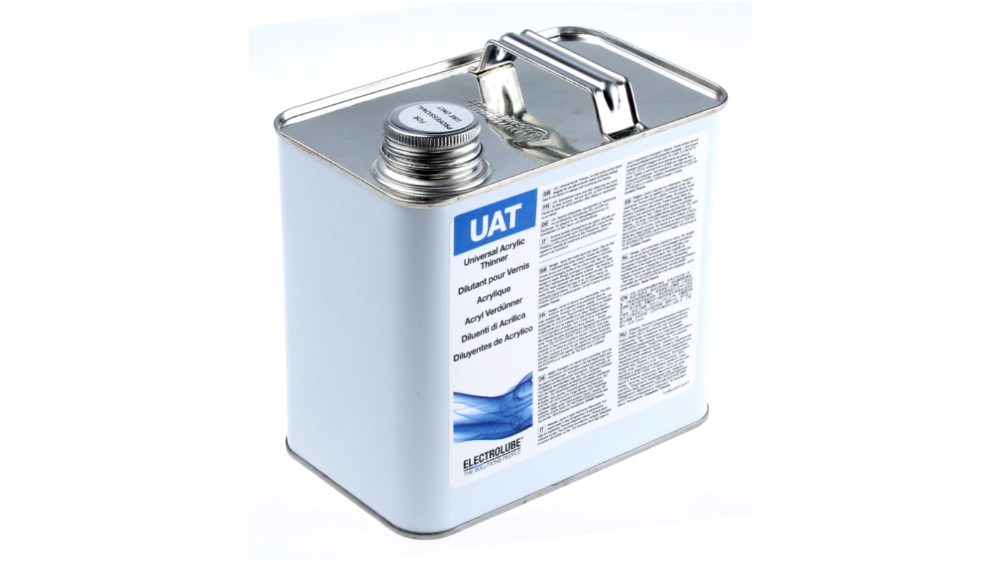 Electrolube UAT Acryl Harz Elektronik Schutzlack transparent, Kanister 2,5 L