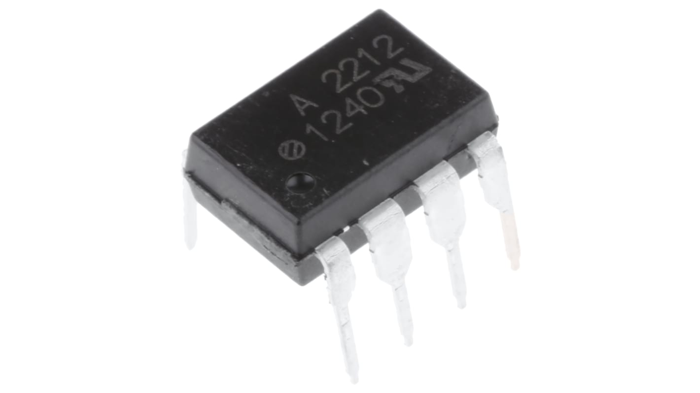 Broadcom, HCPL-2212-000E DC Input Logic Gate Output Optocoupler, Through Hole, 8-Pin DIP