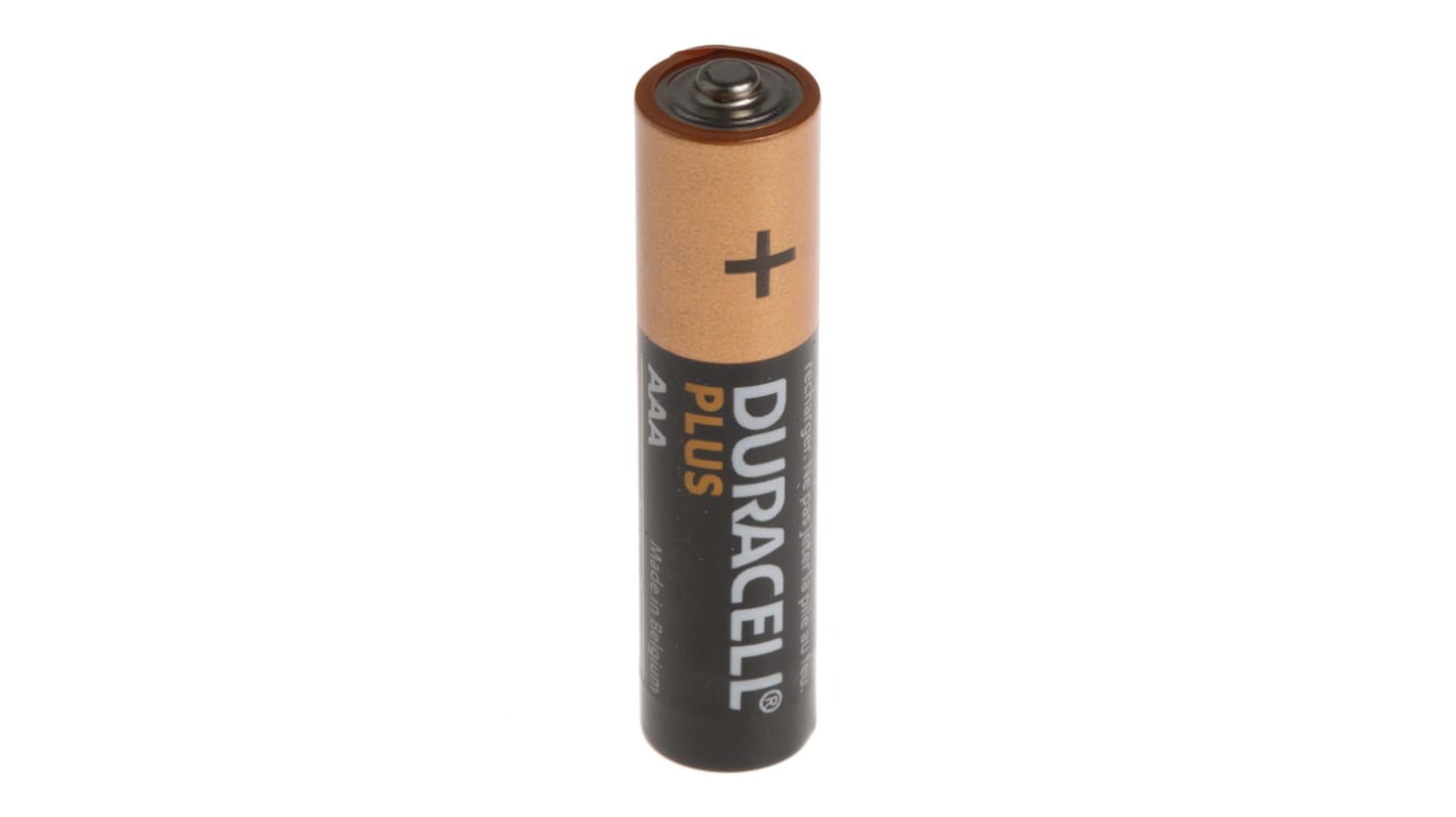 単四電池 Duracell アルカリ電池,公称電圧 1.5V