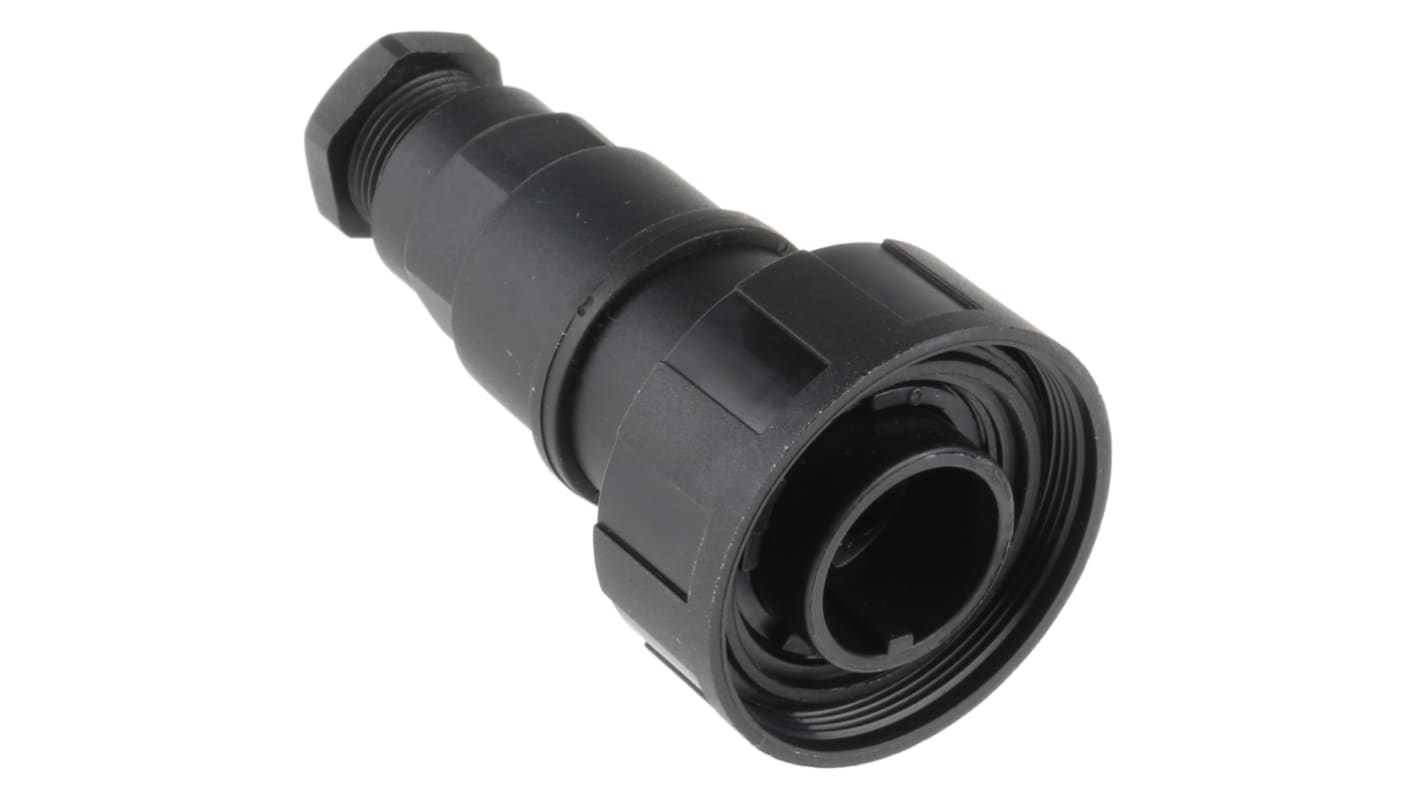 Bulgin Circular Connector, 9 Contacts, Cable Mount, Plug, Male, IP68, Standard Buccaneer Series