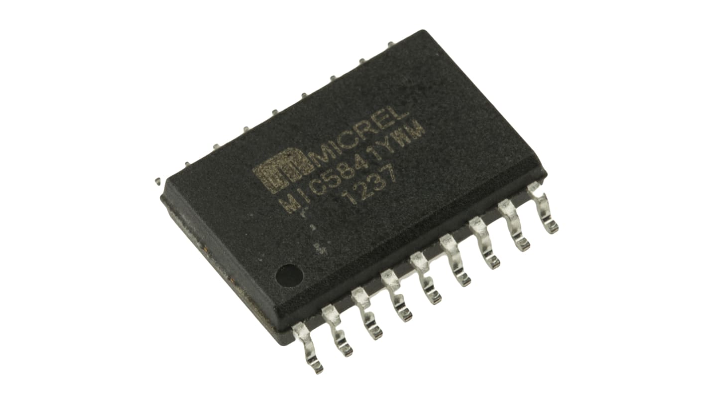 Série vers série Parallèle MIC , Unidirectionnel 8 bit SOIC W 18 broches