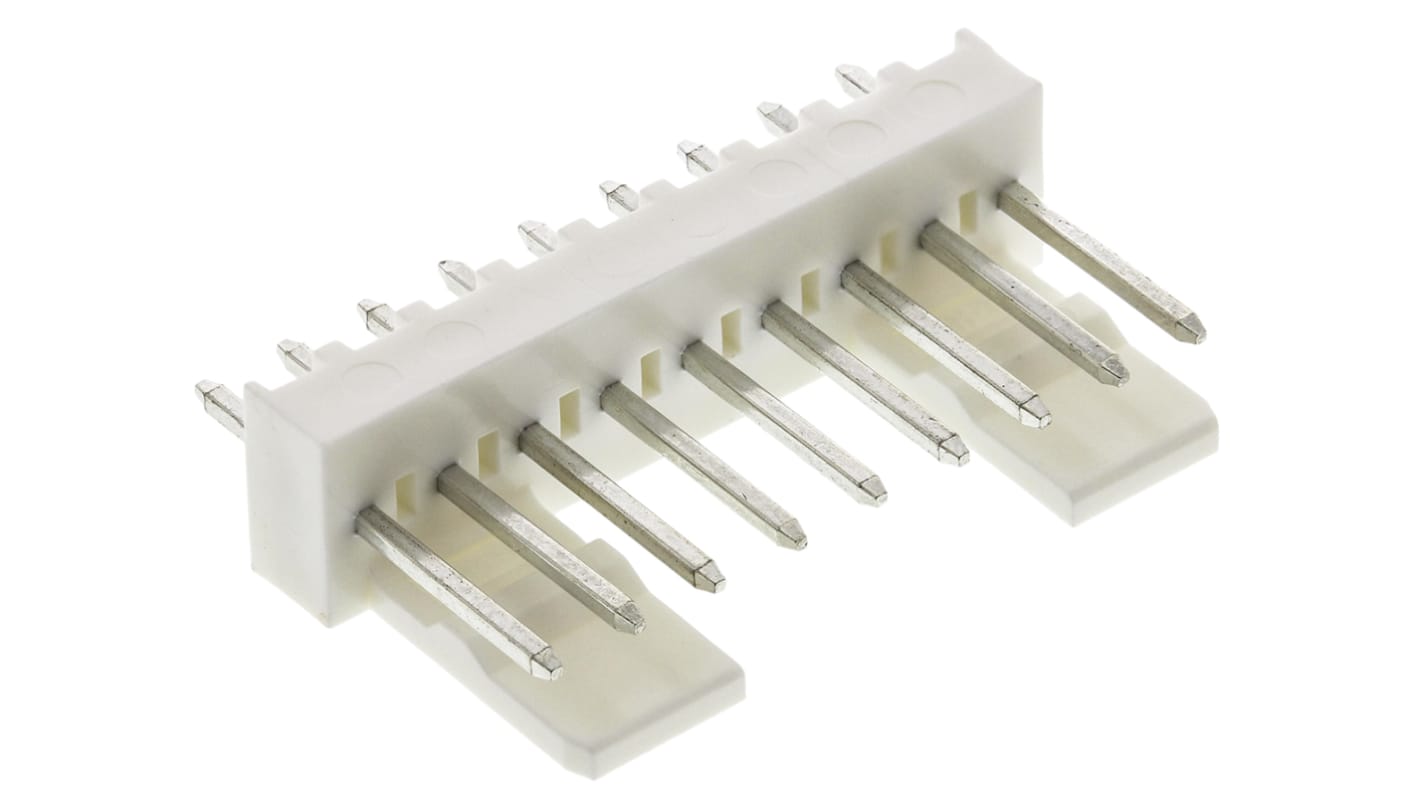 Molex KK 254 Stiftleiste Stecker Gerade, 9-polig / 1-reihig, Raster 2.54mm, Kabel-Platine, Lötanschluss-Anschluss,