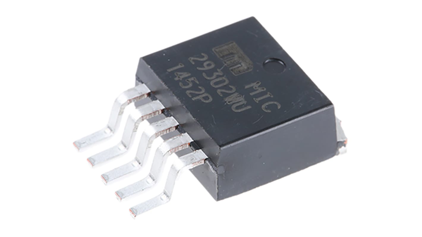 Microchip Spannungsregler 3A, 1 Niedrige Abfallspannung D2PAK (TO-263), 5-Pin, Einstellbar