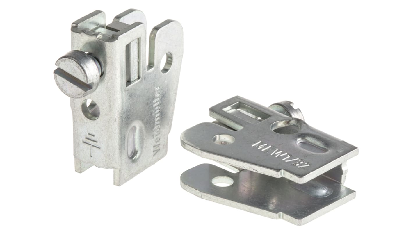 Weidmüller MEW Series End Cover for Use with DIN Rail Terminal Blocks