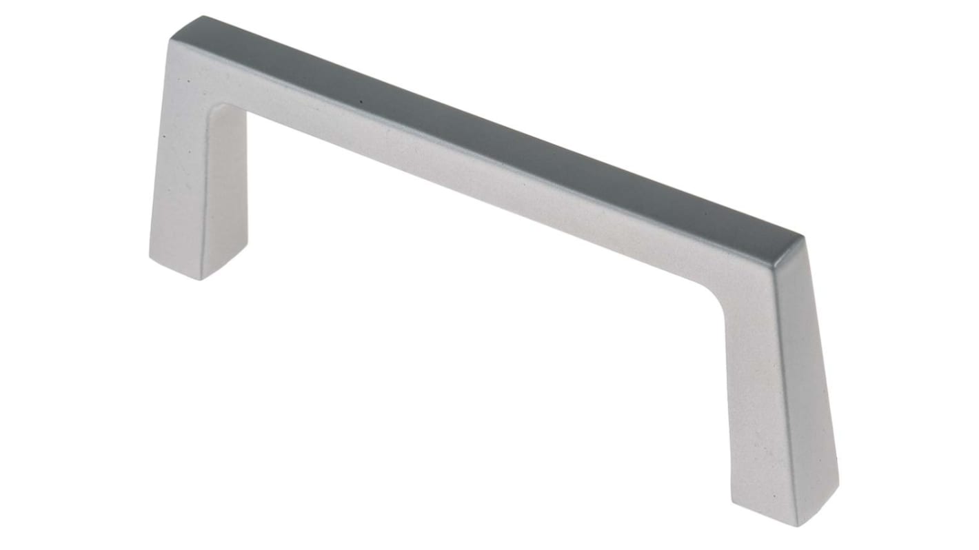 Poignée en Aluminium RS PRO, entraxe 125mm, 140mm x 50 mm x 14.5mm, filetage M6 Fixations invisibles