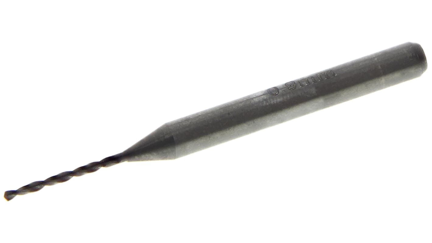 RS PRO Carbid Leiterplattenbohrer, Ø 0.9mm