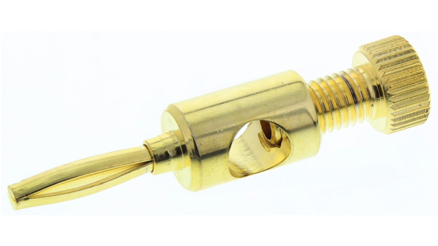RS PRO Loudspeaker Connector Plug, 1 Way, 16A, Screw Down Termination