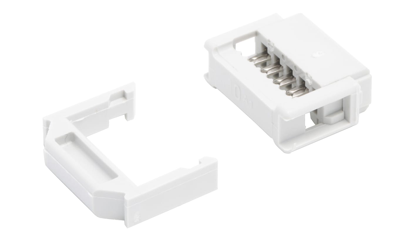 RS PRO 10-Way IDC Connector Socket for Cable Mount, 2-Row