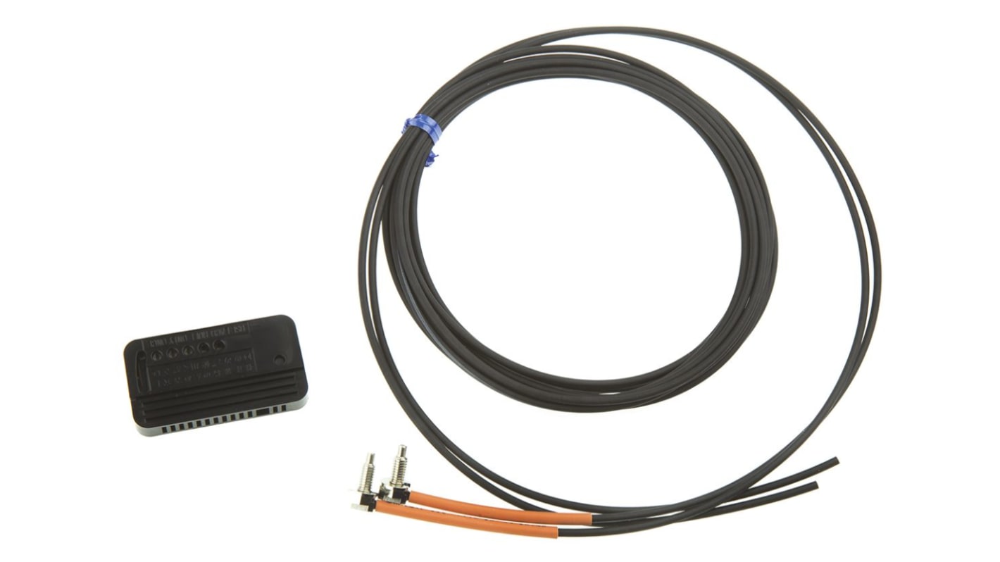Sensore per fibre ottiche Omron, Cavo conduttore, Plastica, IP67