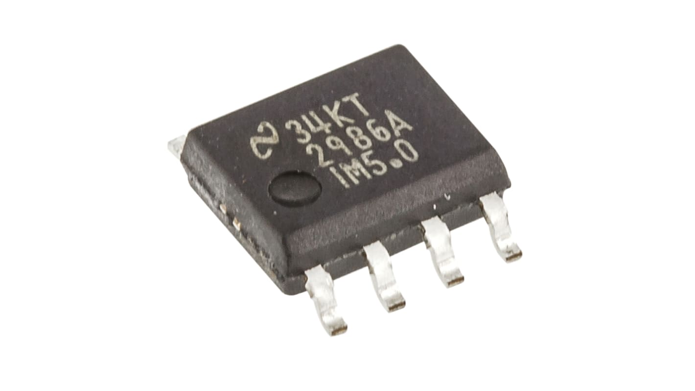 Regulador de tensión LP2986AIM-5.0/NOPB, 200mA SOIC, 8 pines