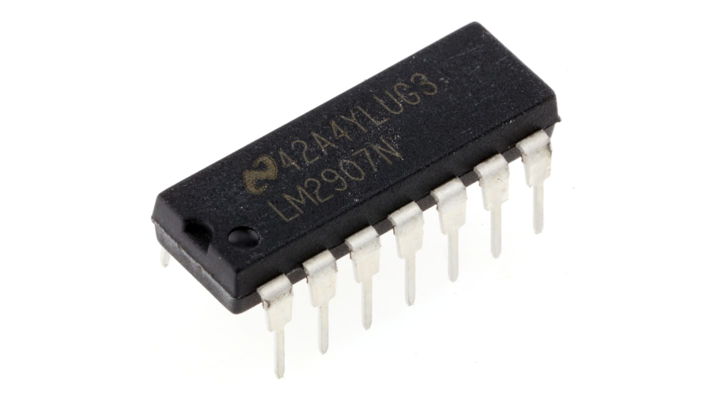 LM2907N/NOPB, Frequency to Voltage Converter ±1%FSR, 14-Pin MDIP