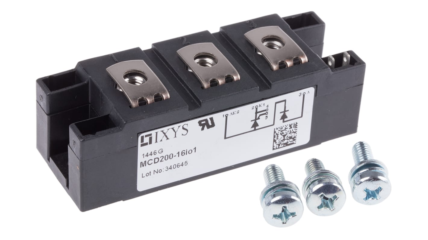 IXYS MCD200-16IO1, Thyristor Module 1600V, 216A 150mA