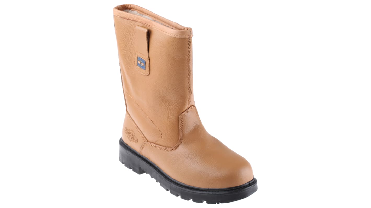 Bottes de sécurité RS PRO, Homme, T 44, Miel, S3, SRC, antistatiques