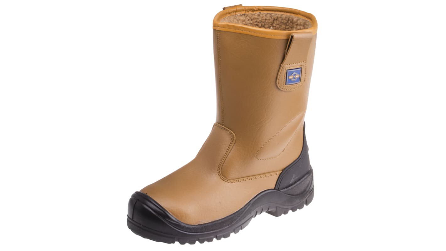 Bottes de sécurité RS PRO, Homme, T 42, Miel, S3, SRC, antistatiques