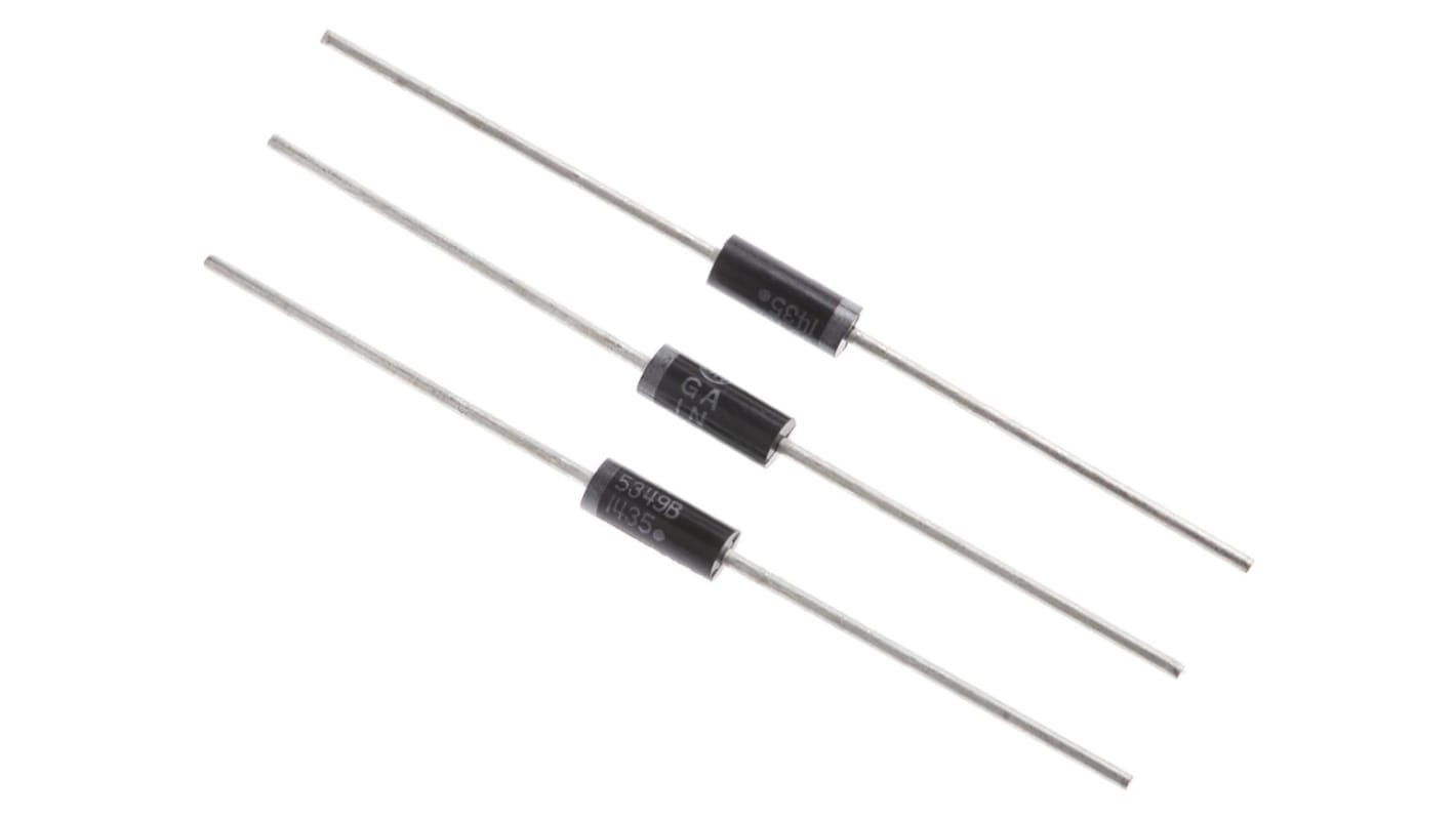 1N5349BG  onsemi, 12V Zener Diode ±5% 5 W Through Hole 2-Pin