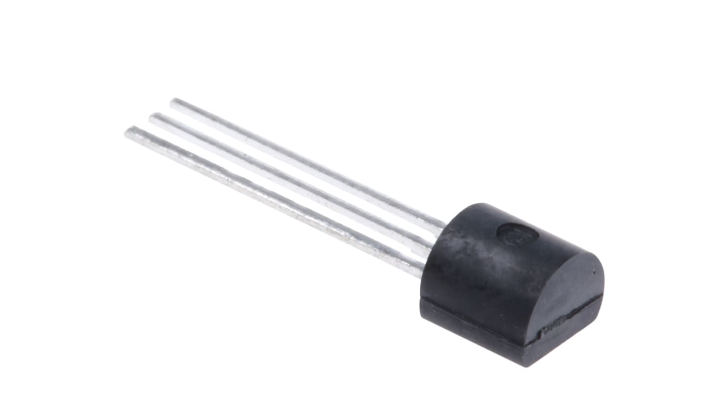 onsemi Fixed Shunt Voltage Reference 1.235V ±1.0 % 3-Pin TO-92, LM285Z-1.2G