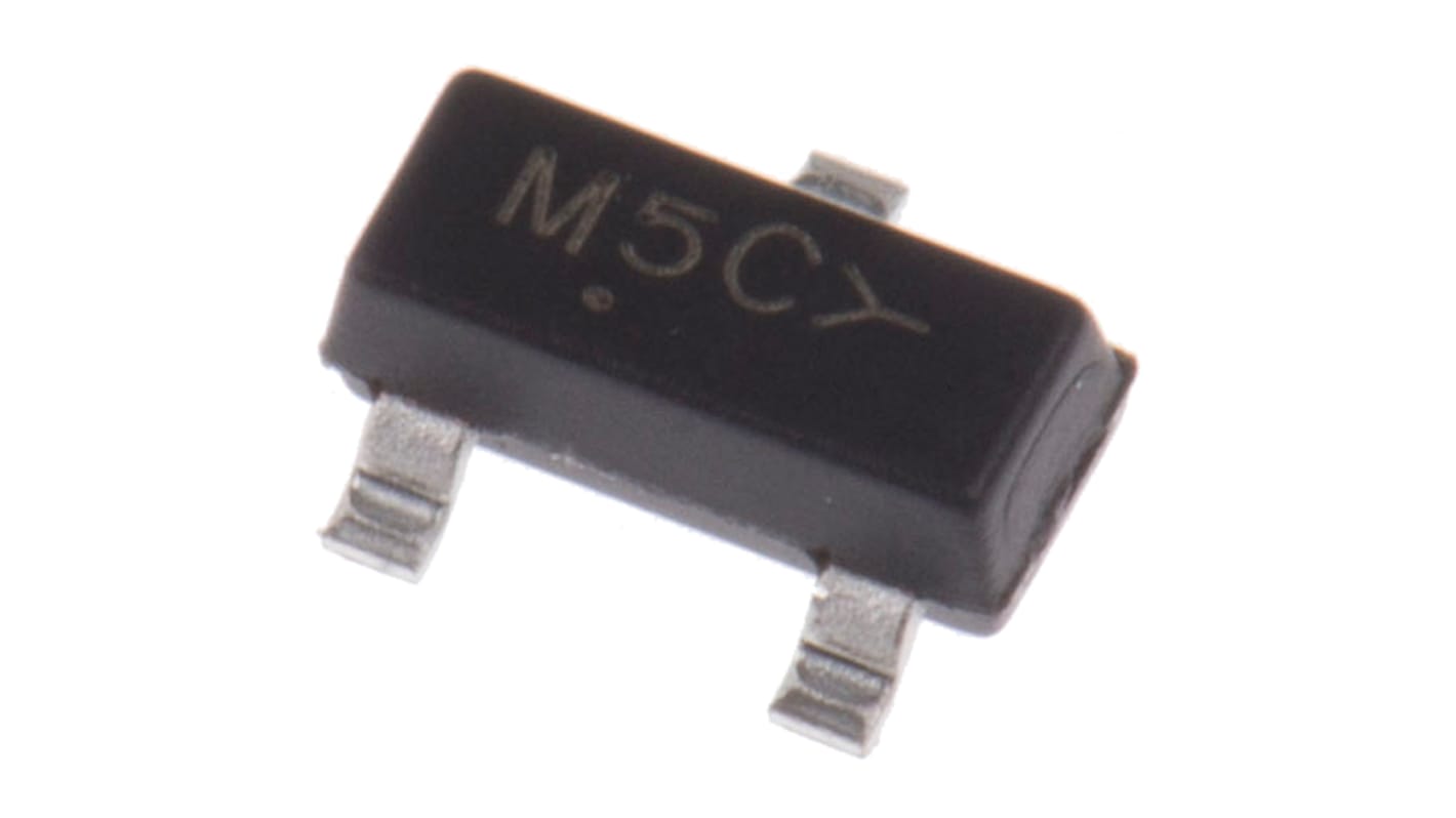 ON Semi 100V 200mA, Dual Silicon Junction Diode, 3-Pin SOT-23 MMBD7000LT1G