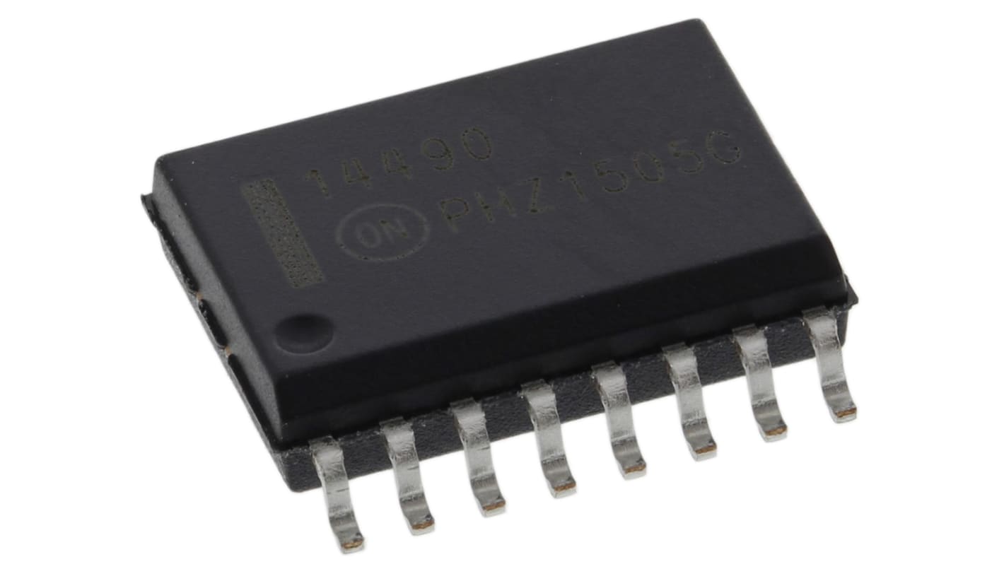 Obvod eliminace rázů MC14490DWG, počet kolíků: 16, SOIC