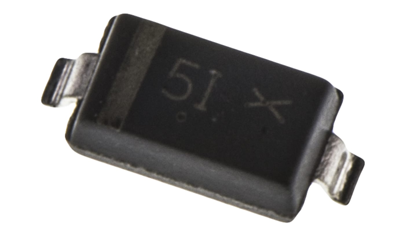 onsemi Schaltdiode Einfach 1 Element/Chip SMD SOD-123 2-Pin Siliziumverbindung 1V