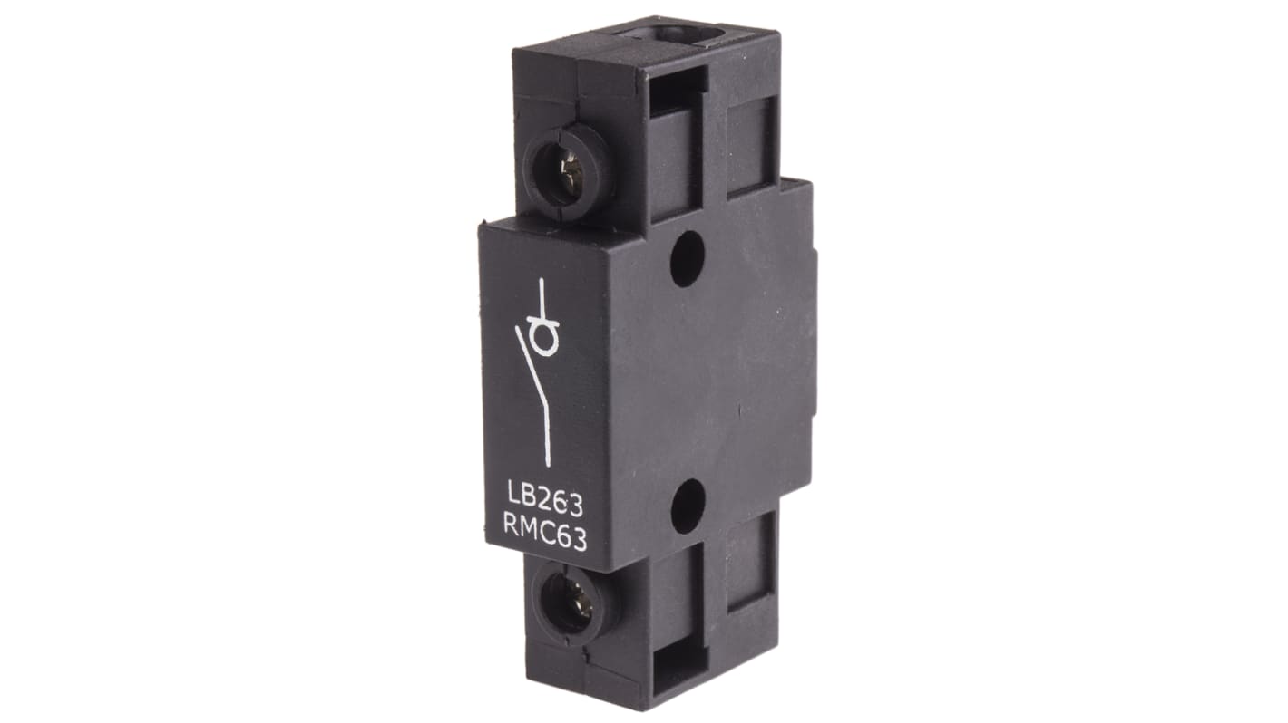 RS PRO 1P Pole DIN Rail Isolator Switch - 63A Maximum Current, IP65