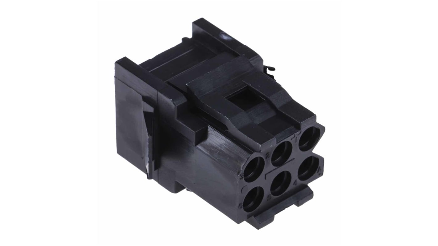 ITT Cannon, Trident Automotive Connector Socket 6 Way