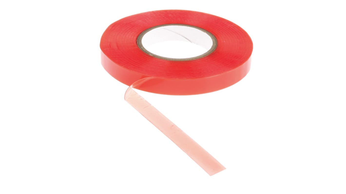 HB397F19 HiBond HB397F Transparent Double Sided Polyester Tape, 0.23mm Thick, 15.6 N/cm, PET