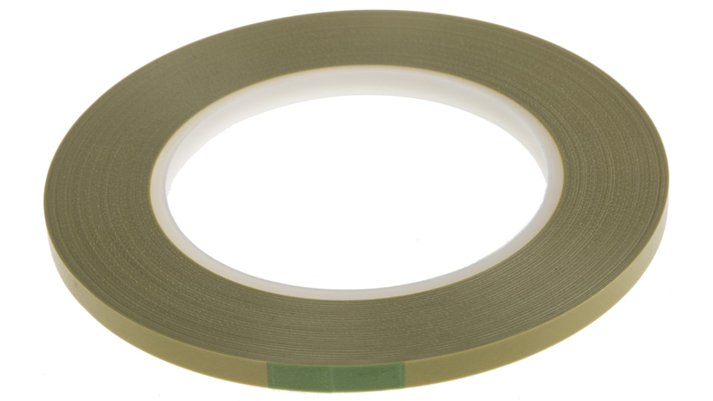 Ruban de masquage fin PVC Hi-Bond HFL1200-6, 6mm x 66m, Vert