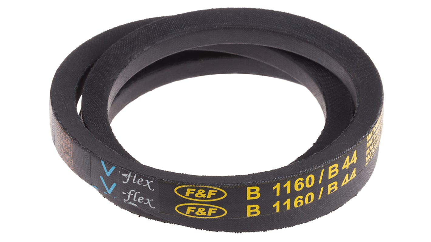 RS PRO Drive Belt, belt section B, 1120mm Length