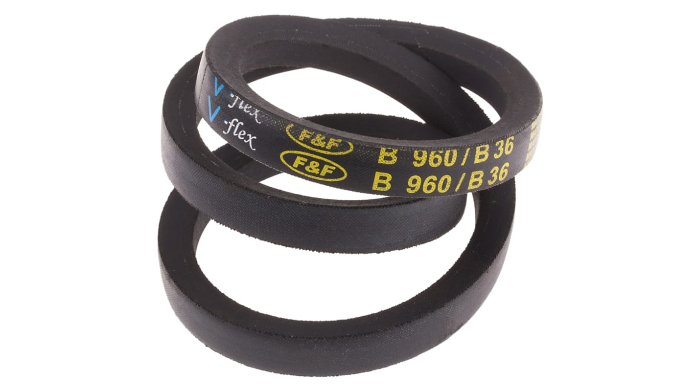 RS PRO Drive Belt, belt section B, 915mm Length