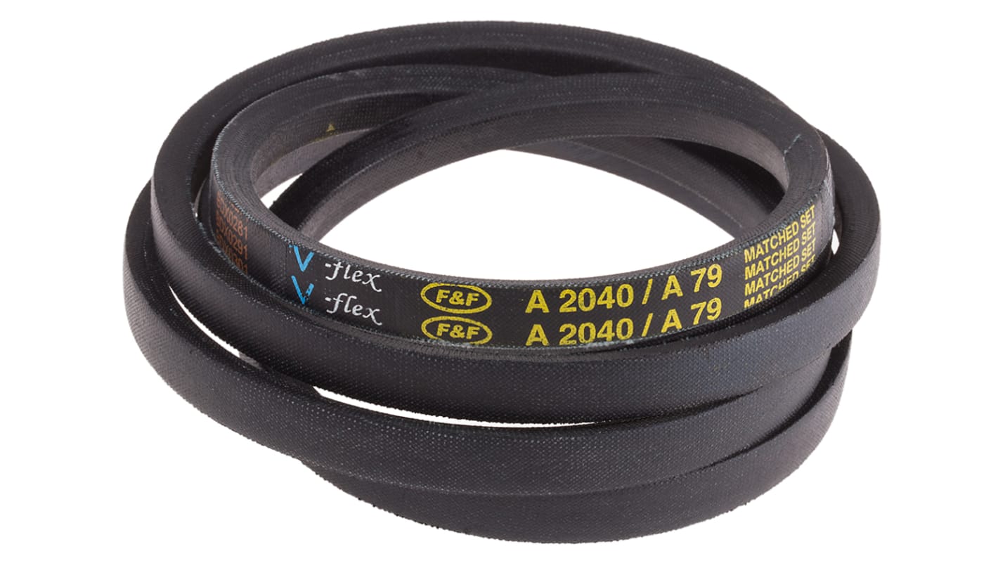 RS PRO Drive Belt, belt section A, 2000mm Length