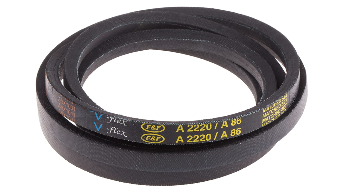 RS PRO Drive Belt, belt section A, 2180mm Length