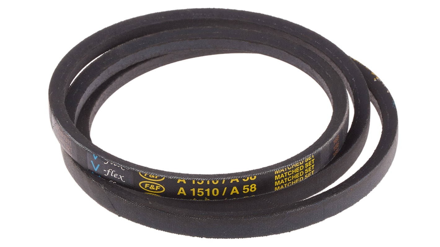 RS PRO Drive Belt, belt section A, 1475mm Length